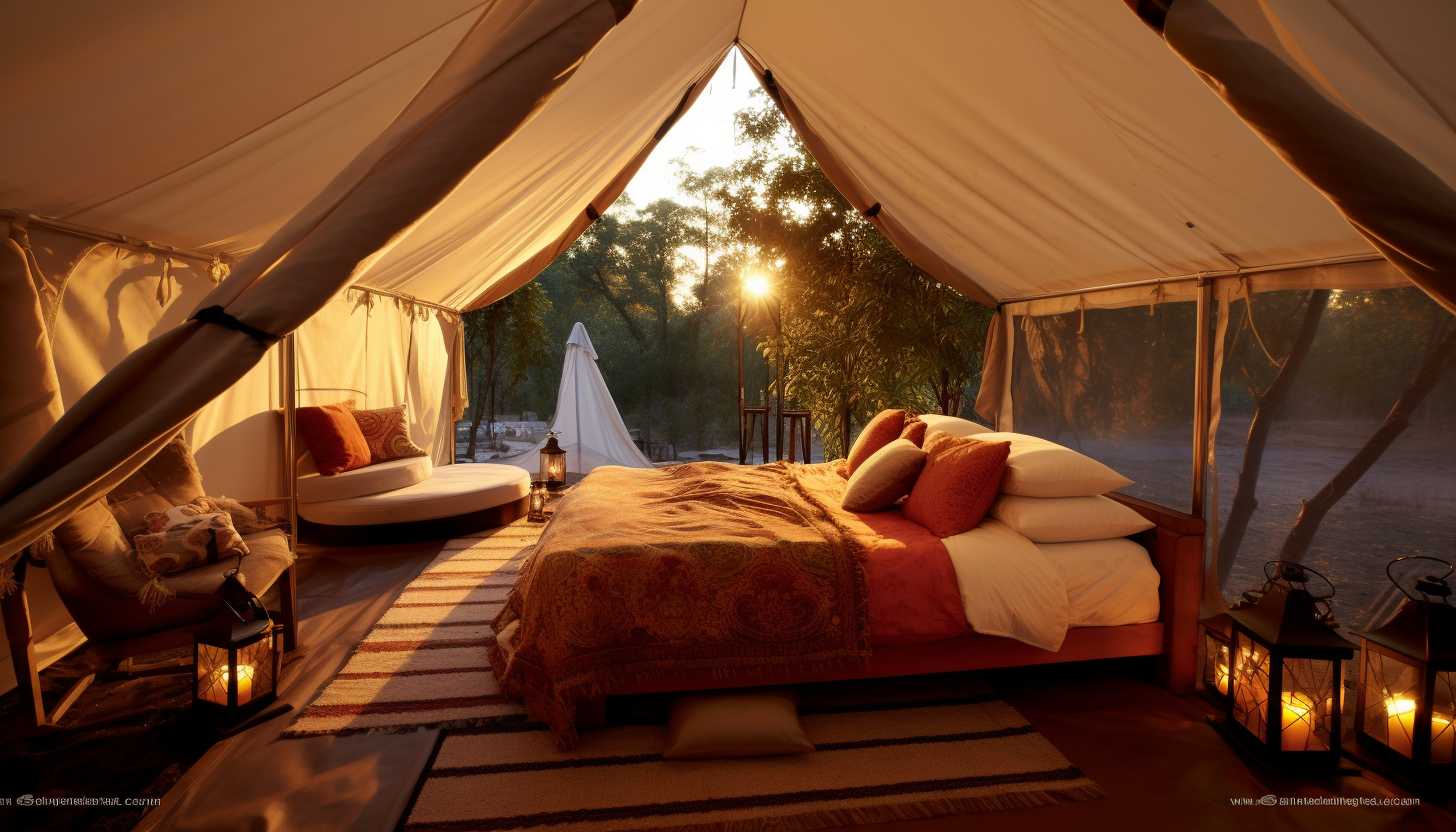 Canvas Glamping Tents Combining Comfort And Adventure FamilyDrifts