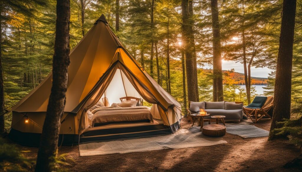 Glamping In Bar Harbor Maine A Glamping Paradise