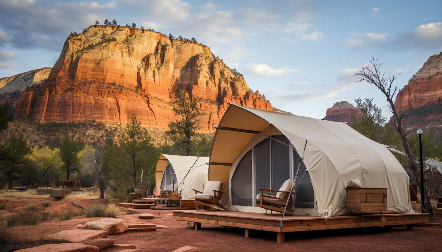 Zion White Bison Glamping + RV Resort A Glamping Oasis In The Desert